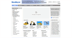 Desktop Screenshot of bossbuyer.com